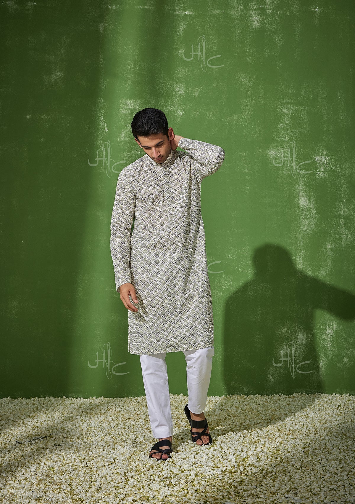 HOC Zaman Cotton Straight Men's Kurta - Image 5